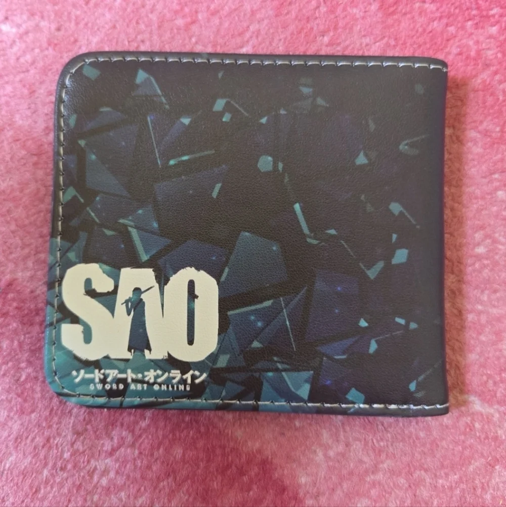 New Sword Art Online Sao Anime Manga Leather Wallet
